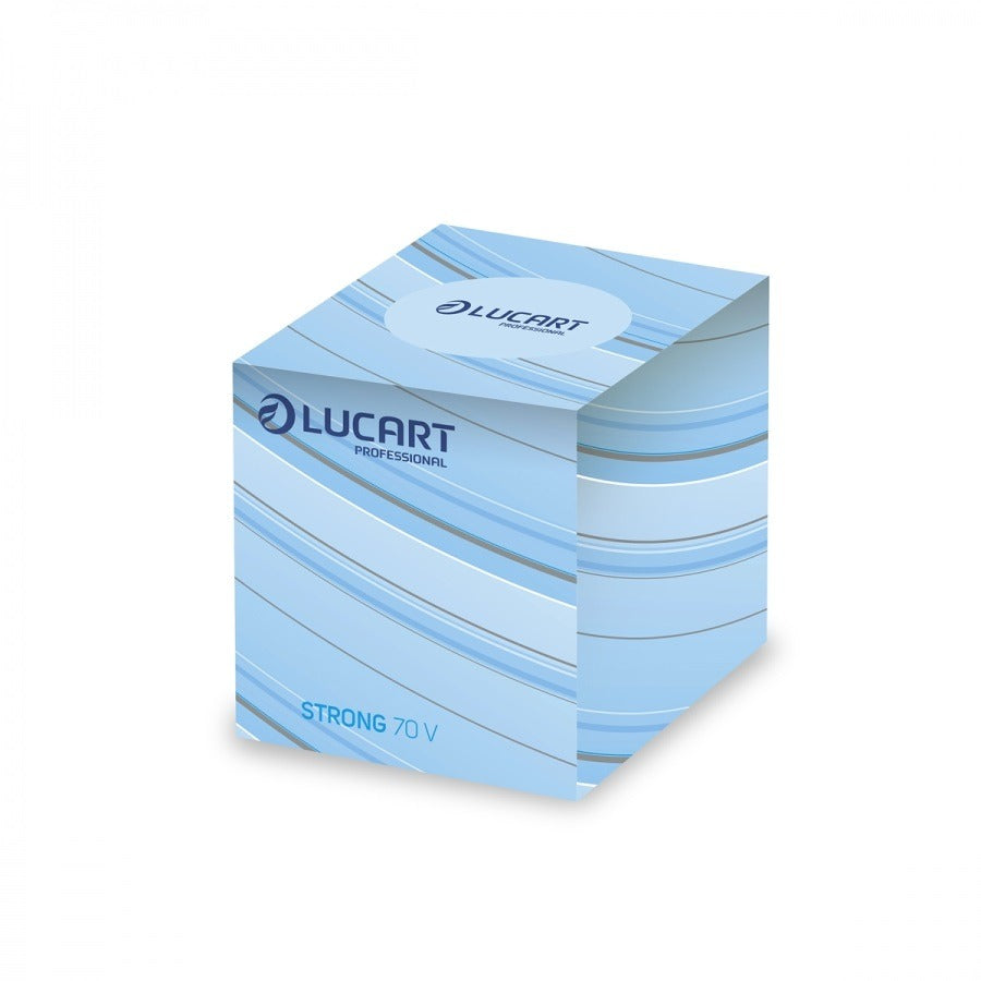 Lucart 2 Ply Cubed Facial Tissues White - Strong 70V 841103