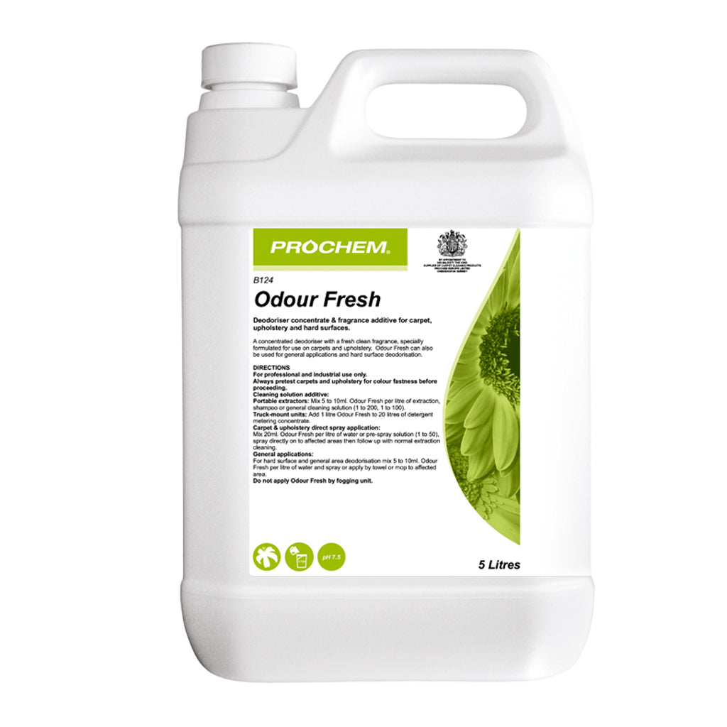 Prochem Odour Fresh 5 Litre - Carpet & Upholstery Deodoriser B124-05