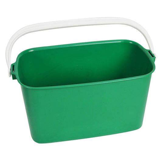 SYR Oblong Cleaning Bucket 9 Litre Green 920278
