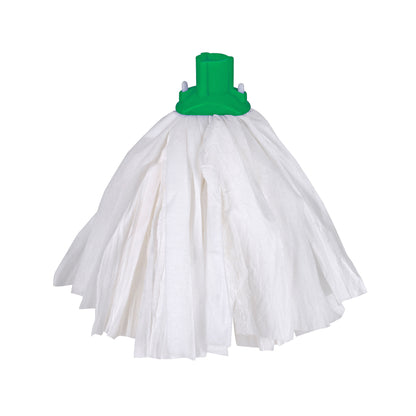 Robert Scott Big White Exel Socket Mop Large 150g  - Semi Disposable Mop Head 102201