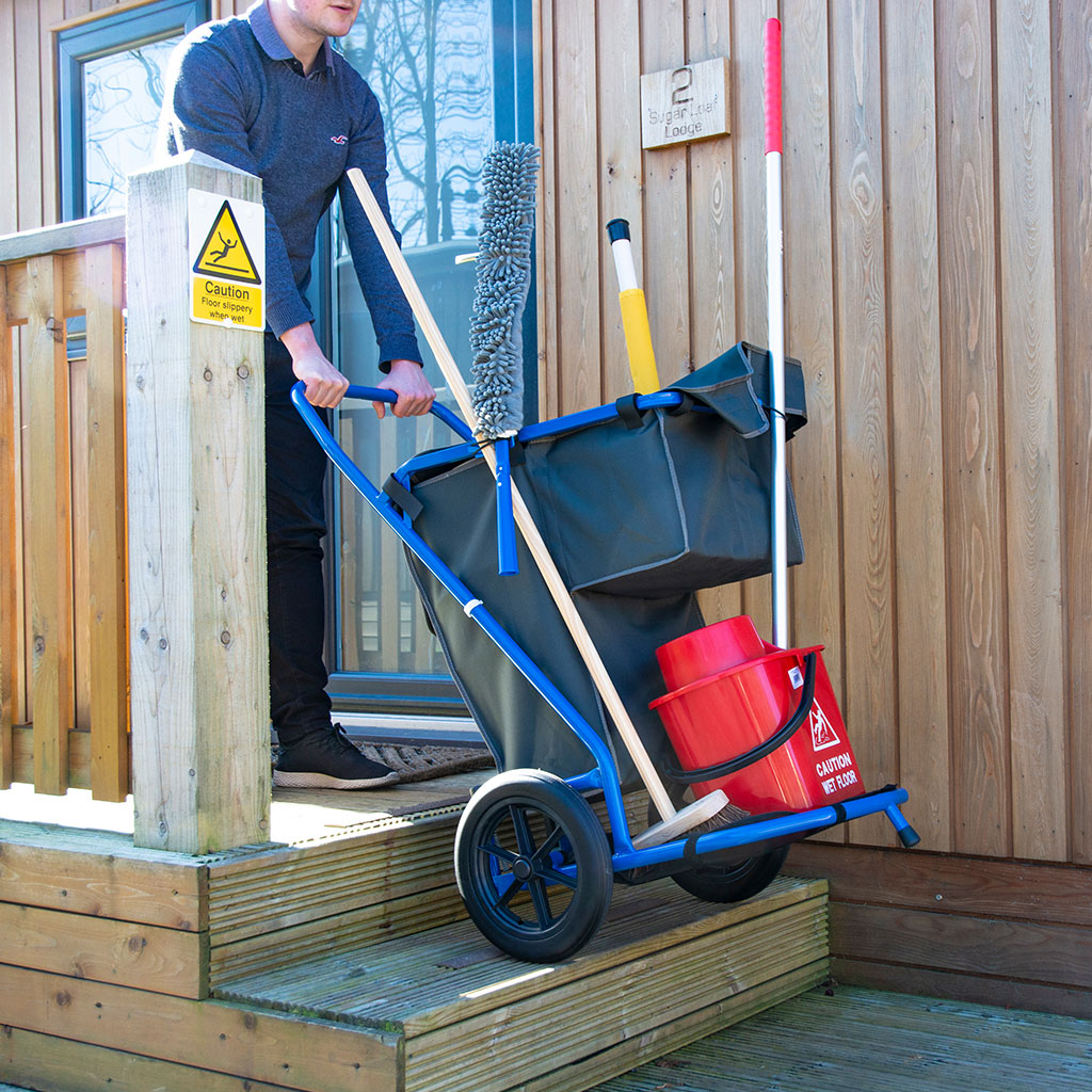 Robert Scott Vilcart All-Terrain Trolley - Indoor/Outdoor Janitorial Cart 104350