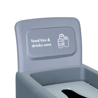 Robert Scott Procycle Recycling Bin Back Panel Only - Colour Coded Panel 10571