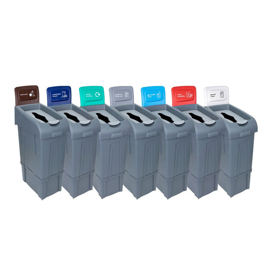 Robert Scott Procycle Recycling Bin Lid & Back Panel - 80 Litre 105173