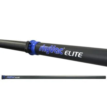 skyVac Elite 50mm Carbon Fibre Clamped Pole 1.5m - Gutter Cleaning Vacuum Pole