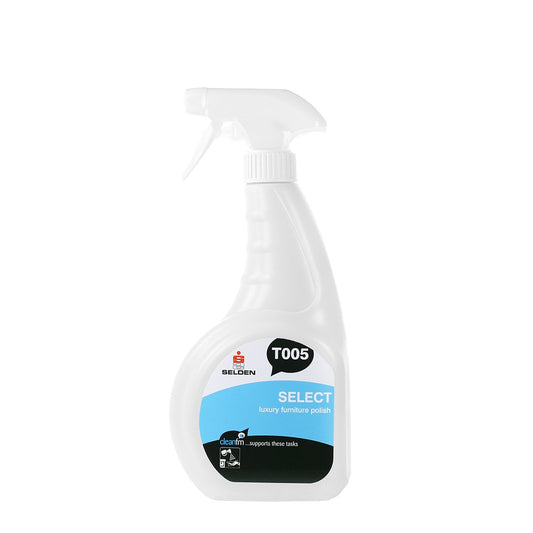Selden Select Luxury Furniture Polish 750ml - Multi-Purpose Silicone Polish T005