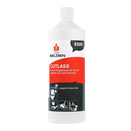 Selden Cutlass Washroom Cleaner & Disinfectant 1 Litre E026