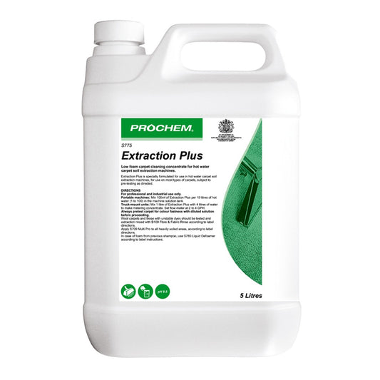 Prochem Extraction Plus 5L - Carpet Extraction Detergent S775-05