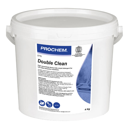 Prochem Double Clean 4KG - Carpet Extraction Detergent S776-04