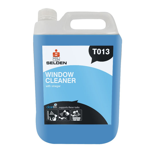 Selden Vinegar Window Cleaner 5 Litre - Streak-Free Glass Cleaner T013