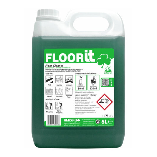 Clover (Christyens) Floorit Neutral Floor Cleaner 5 Litre 498