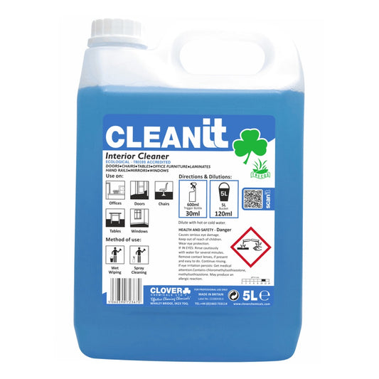 Clover (Christeyns) Cleanit 5 Litre - Hard Surface Cleaner 397