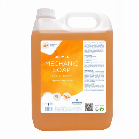 Christyens (Clover) Dermex Mechanic Soap - Extra Heavy Duty Hand Cleaner 5 Litre 415