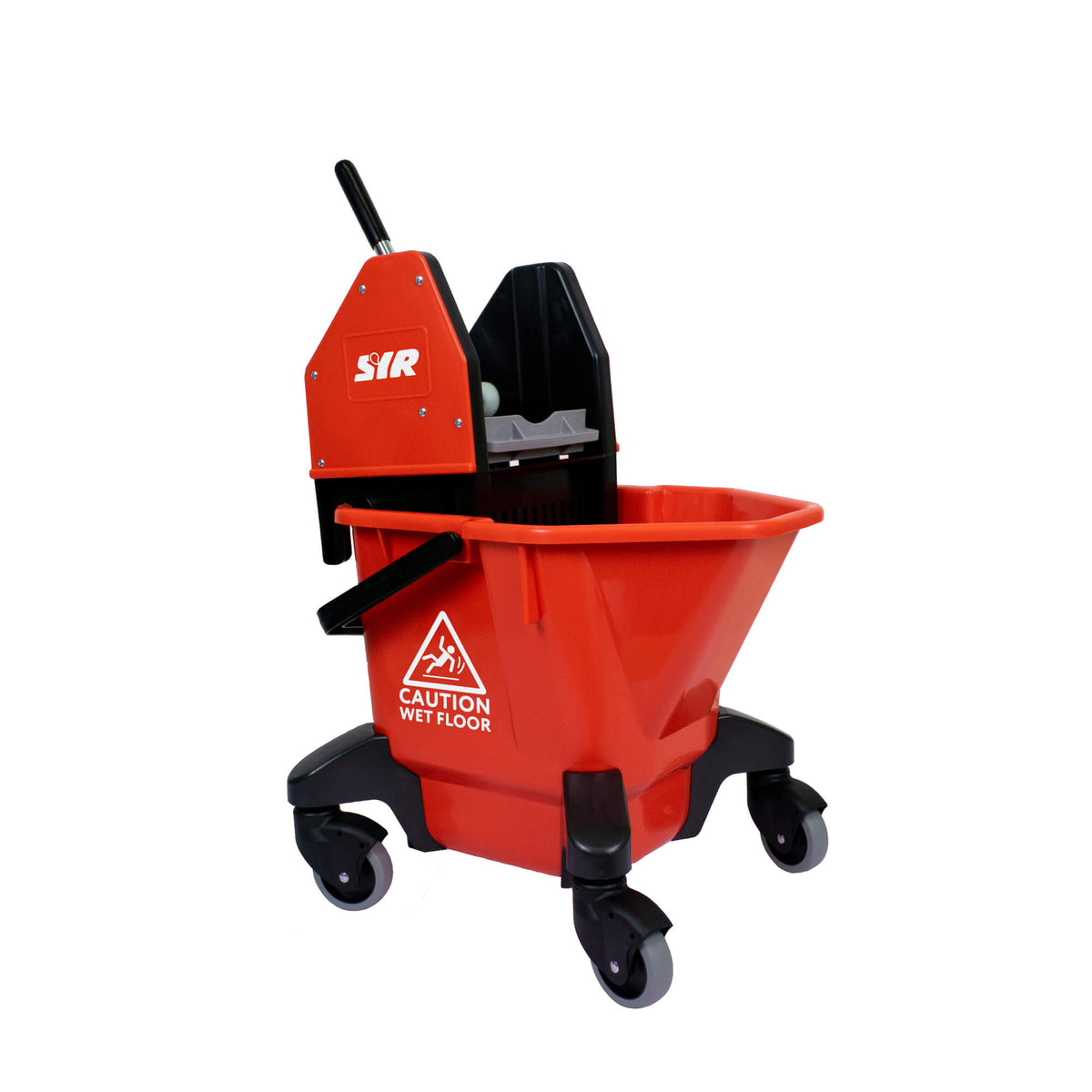 SYR TC20 Mopping Combo Bucket & Wringer 13L - Commercial Colour Coded Mop System