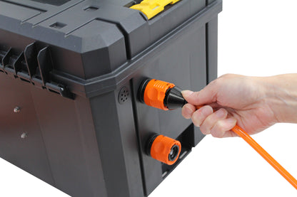 skyVac skyScraper Soft Wash Pump Box  - For Roof Cleaning & Chemical Application