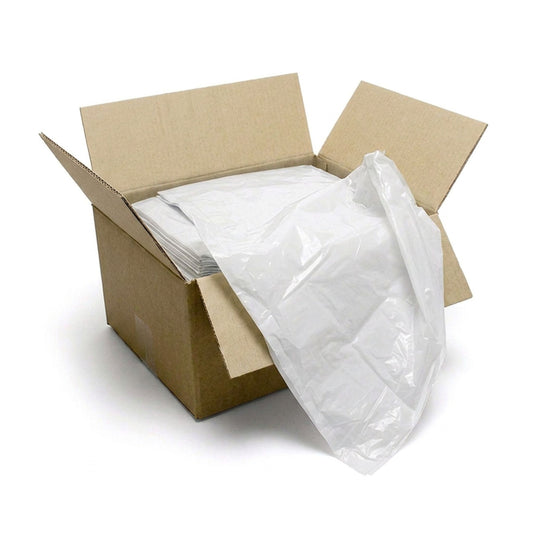 White Medium Duty Square Office Bin Liners - Box of 500 SQUHD