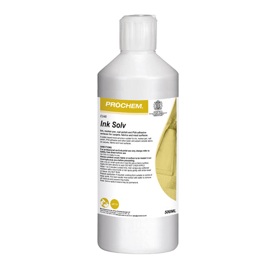 Prochem Ink Solv 500ml - Ink & Marker Stain Remover E848-01