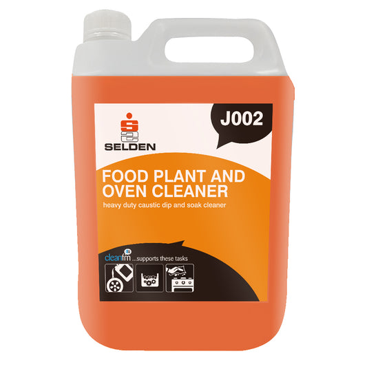 Selden Food Plant & Oven Cleaner 5 Litre - Heavy Duty Degreaser J002