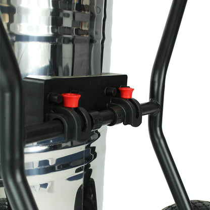 skyVac Tradesman Gutter Vacuum Package 2800W - Commercial Dual Motor Gutter Cleaning System