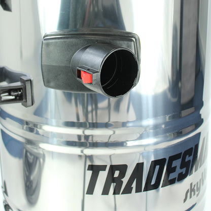 skyVac Tradesman Gutter Vacuum Package 2800W - Commercial Dual Motor Gutter Cleaning System