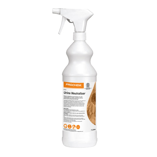 Prochem Urine Neutraliser 1 Litre - Carpet & Upholstery Urine Odour Remover B153-01