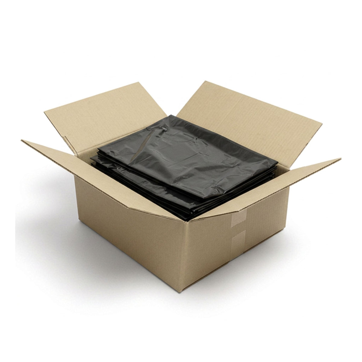 Black Extra Heavy Duty Wheelie Bin Liners - Box of 100