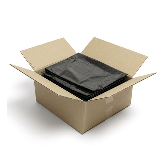 Black Extra Heavy Duty Wheelie Bin Liners - Box of 100