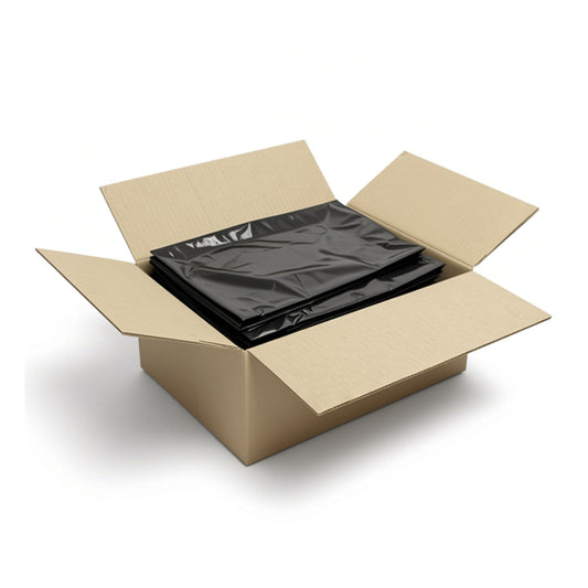 Black Standard Wheelie Bin Liners - Box of 100 BRS071