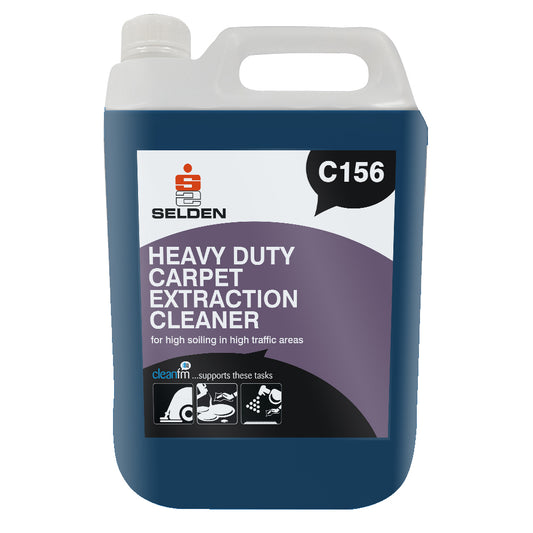 Selden Heavy Duty Carpet Extraction Cleaner 5 Litre - Multi Purpose Carpet Cleaner C156