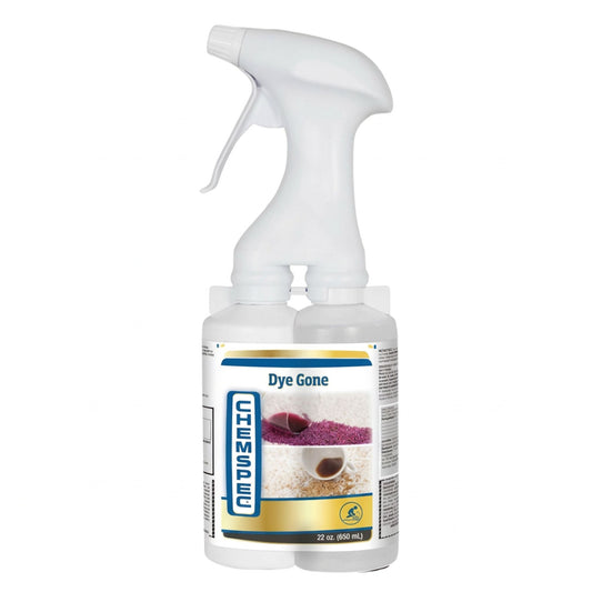 Chemspec Dye Gone 650ml - Carpet Dye Stain Remover Kit With Sprayer 123355