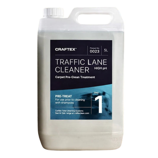 Craftex Traffic Lane Cleaner High pH 5 Litre - Carpet Pre-spray 0023