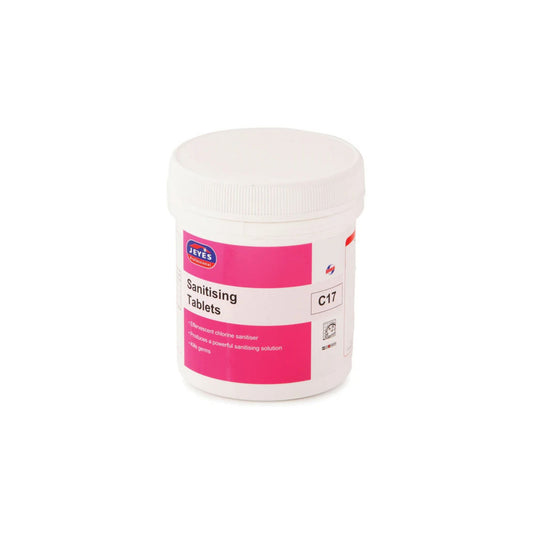 Jeyes Sanitising Tablets - Chlorine Sterilising Tablets 180 Pack C17