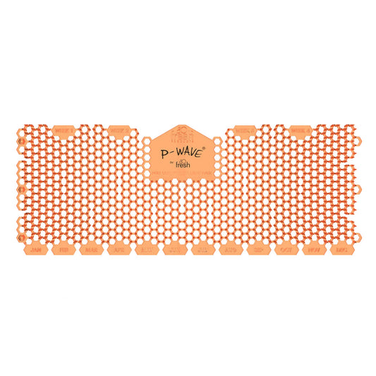 P-Wave P-Trough Urinal Screen Mango Fragrance -  Wide Trough Urinal Screen WZTS36MG