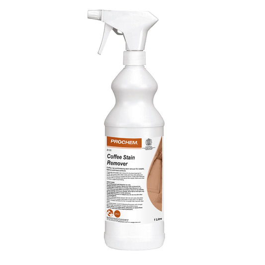 Prochem Coffee Stain Remover 1 Litre - Carpet & Upholstery Spot Cleaner B195-01
