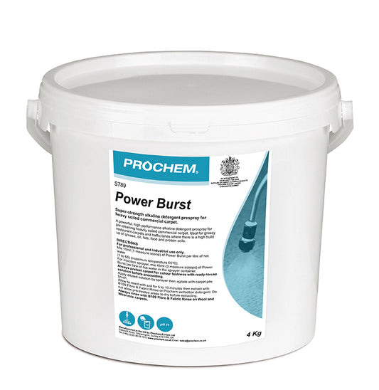 Prochem Power Burst Carpet Pre-Spray 4kg - Traffic Lane Cleaner S789-04