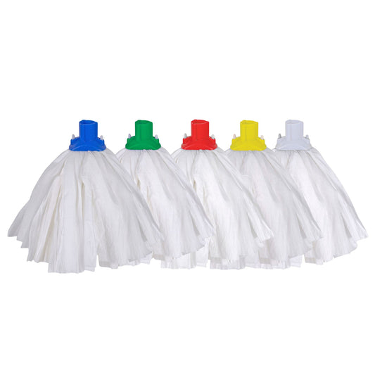 Robert Scott Big White Exel Socket Mop Large 150g  - Semi Disposable Mop Head 102201
