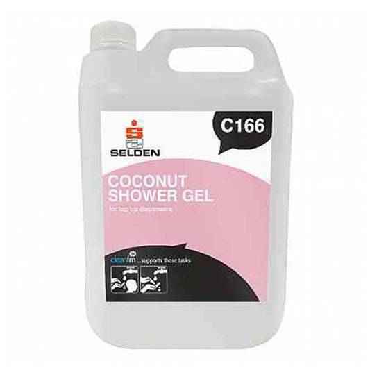 Selden Coconut Shower Gel 5 Litre - Hair & Body Wash C166