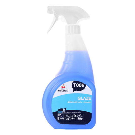 Selden Glaze 750ml - Glass & VDU Cleaner T006