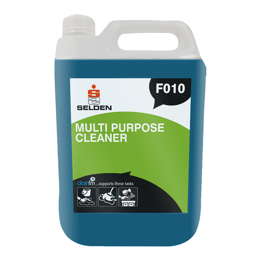 Selden Multi Purpose Cleaner 5 Litre - For Hard Surfaces & Floors F010