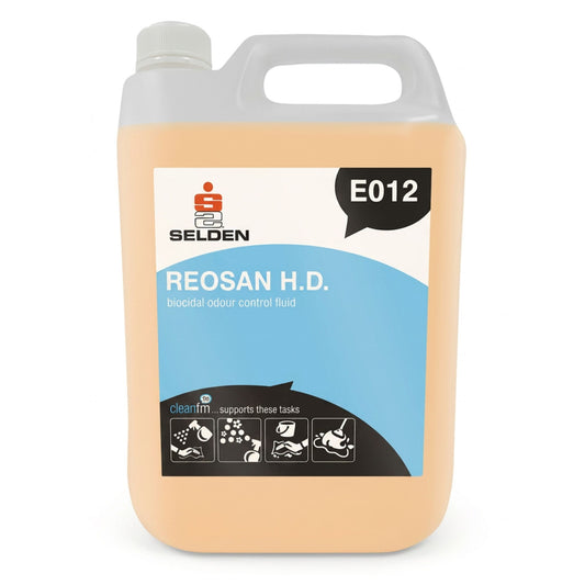 Selden Reosan H.D Biocidal Odour Control Fluid 5 Litre E012