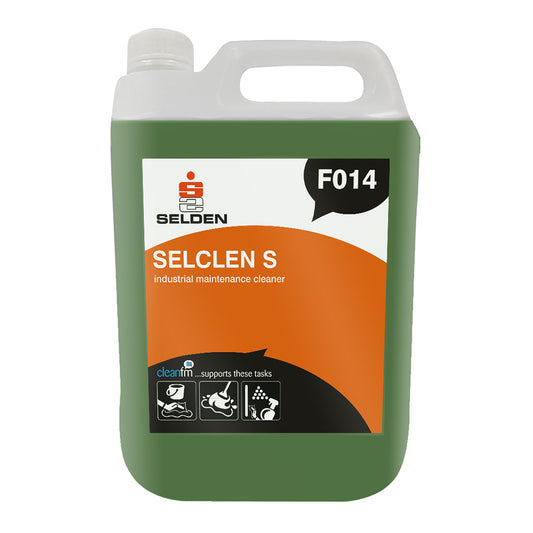 Selden Selclen S Industrial Maintenance Cleaner Concentrate 5 Litre F014