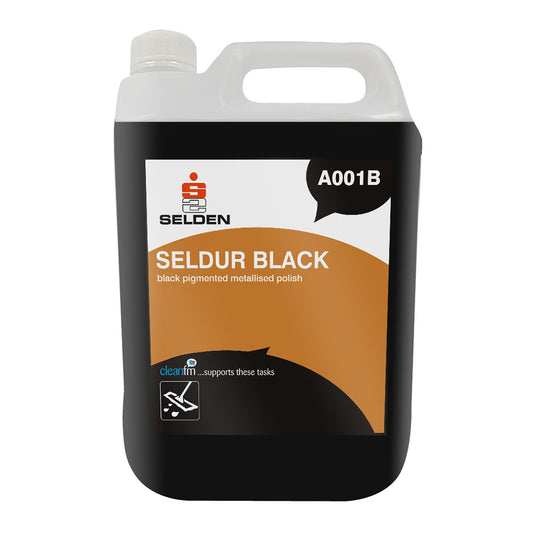 Selden Seldur Black - Metallised Polish 5 Litre A001B