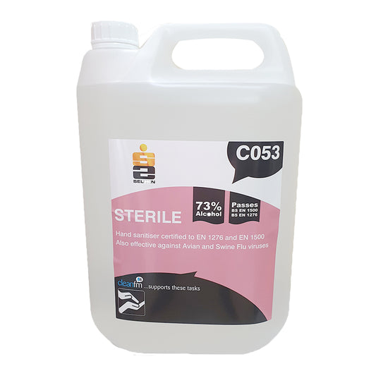 Selden Sterile 5 Litre - Alcohol Hand Sanitiser C053
