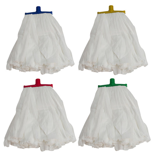 SYR Sorb Maxi Kentucky Mop Head 450g - Cut End Colour Coded Commercial Mop Head