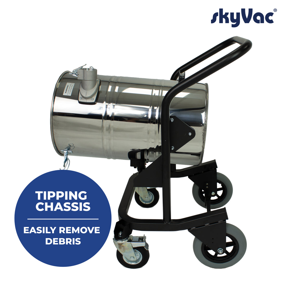 skyVac Industrial 85 Gutter Vacuum Package 240v - Wet & Dry Cleaning System