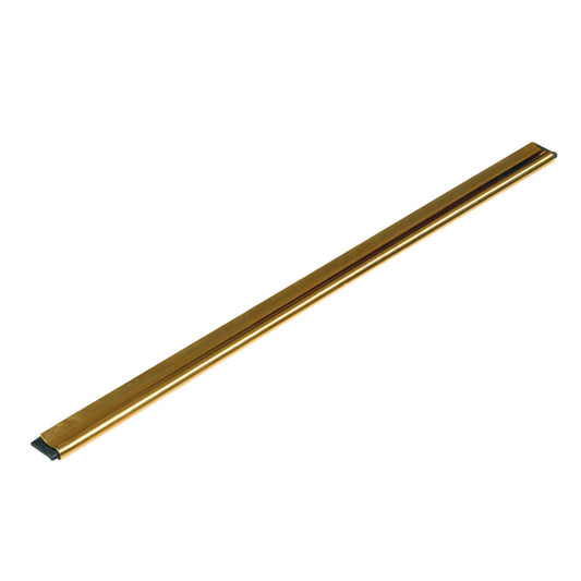 Unger GC Brass Window Cleaning Channel with Soft Rubber 10"/18"